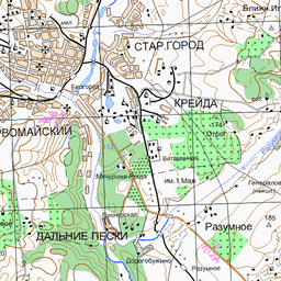 Карта белгородской области село орловка