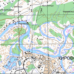 Карта карино слободского района кировской области