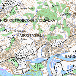 Спутниковая карта новокузнецкого района