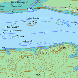 Кежемский район красноярского края карта