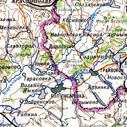 Карта белгородской области грайворонский район с селами