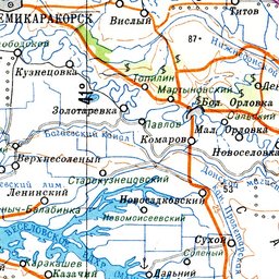 Подробная карта волгодонского района ростовской области с городами и селами