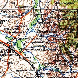 Карта дедуровка оренбургская область