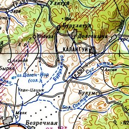 Карта оловяннинского района забайкальского края подробная